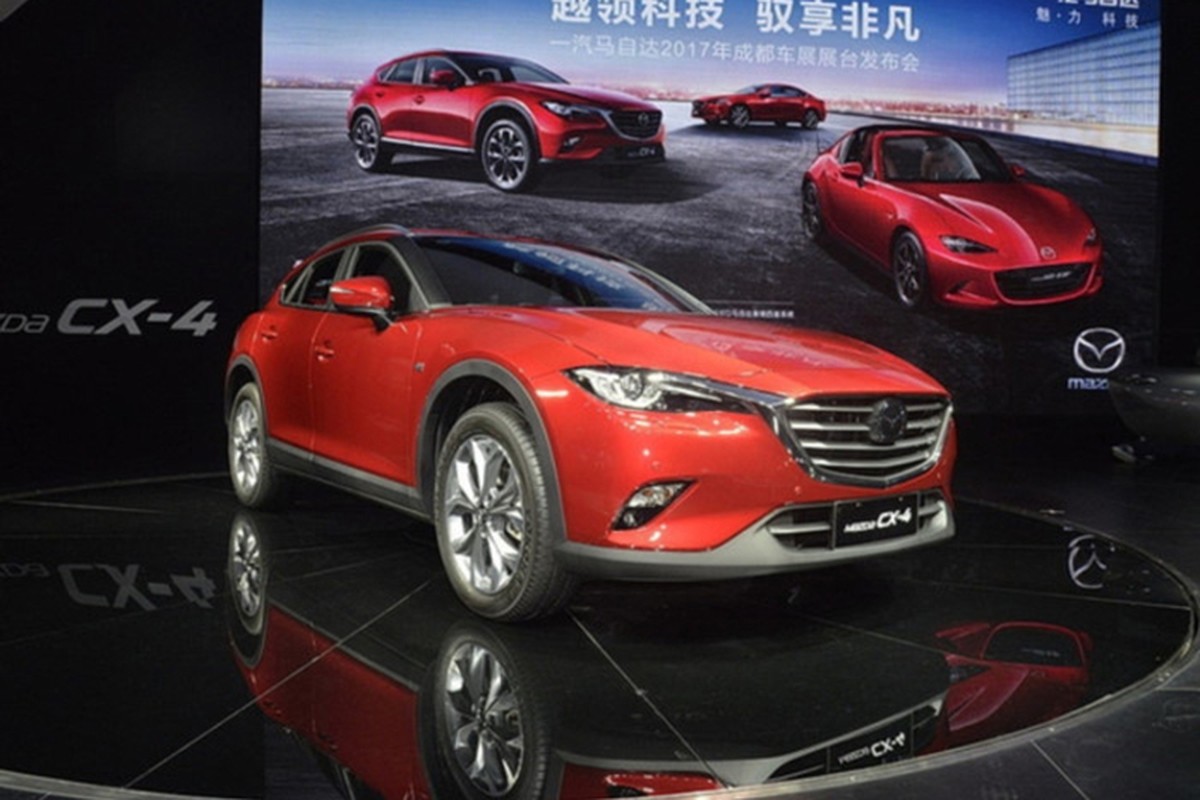 Mazda CX-4 2018 &quot;chot gia&quot; tu 480 trieu tai Trung Quoc